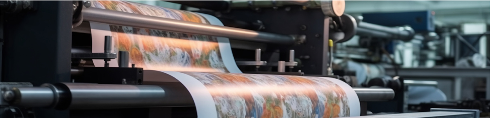 Massive High Speed Industrial Printing In Action